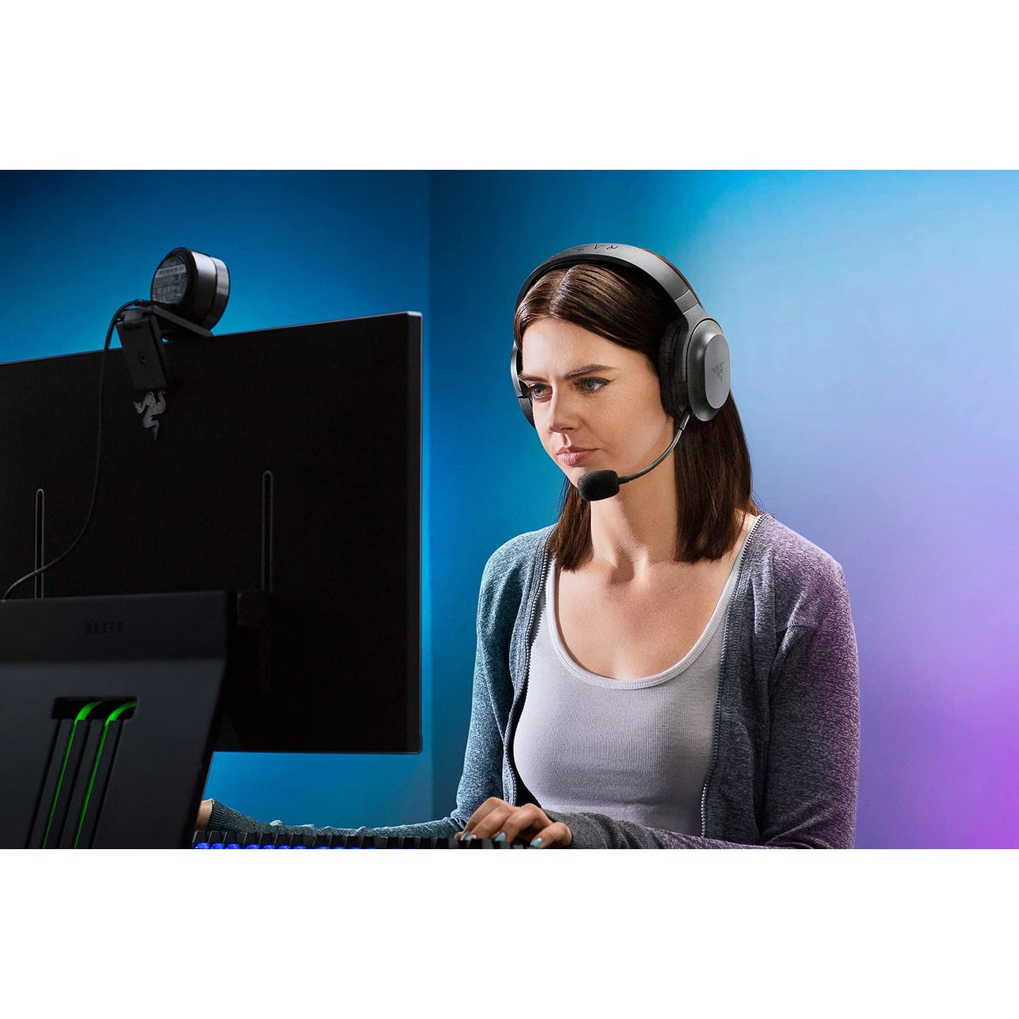 Logitech C920e / C920 HD Webcam, Full HD 1080p Video Calling and Recording, Dual Stereo Audio, Stream Gaming - Black