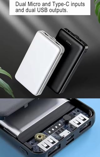 Batterie externe ergonomique compatible Mag-Safe | Chargeur rapide portable PD 22,5 W | Batterie externe magnétique sans fil compatible avec les séries Samsung/Huawei/Android/iPhone