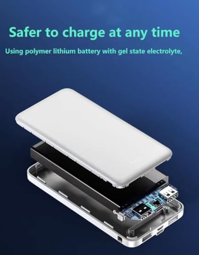 Batterie externe ergonomique compatible Mag-Safe | Chargeur rapide portable PD 22,5 W | Batterie externe magnétique sans fil compatible avec les séries Samsung/Huawei/Android/iPhone