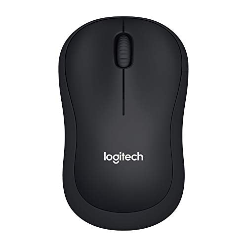 Logitech B220 SILENT Wireless Mouse, 2.4 GHz with USB Receiver, 1000 DPI Optical Tracking, 18-Month Battery