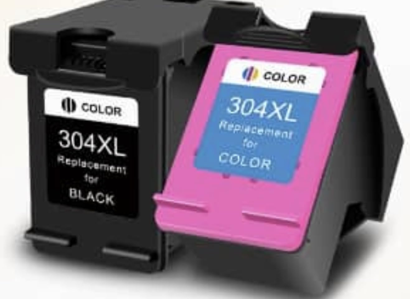 PYXISTIFY 304XL Ink Cartridges Combo Pack Remanufactured for HP 304XL Ink Black & Colour