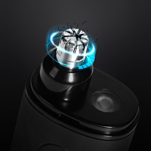 PYXISTIFY 男女通用毛发修剪器,无痛 USB 充电式耳鼻修剪器,面部脱毛鼻毛钳,男士便携式鼻毛修剪器,易于清洁
