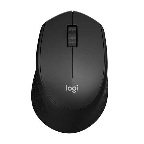 Logitech M330 SILENT PLUS Wireless Mouse, 2.4GHz with USB Nano Receiver, 1000 DPI Optical Tracking, 2-year Battery Life