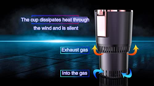 PYXISTIFY Smart 2-in-1 Car Drinks Warmer & Cooler | Freeze your cold drinks | Portable Mug Holder for Coffee