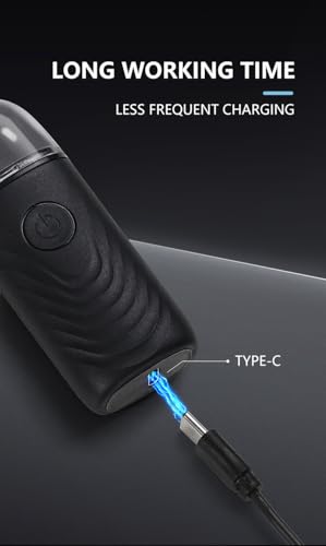 PYXISTIFY 男女通用毛发修剪器,无痛 USB 充电式耳鼻修剪器,面部脱毛鼻毛钳,男士便携式鼻毛修剪器,易于清洁