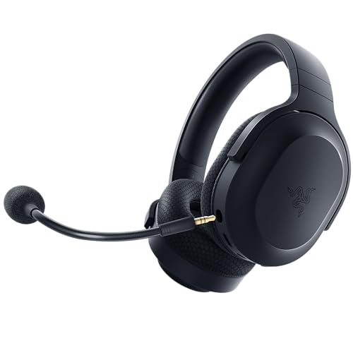 Razer Barracuda X - Wireless Multi-platform Gaming and Mobile Headset (SmartSwitch Dual Wireless, Ergonomic Design, TriForce 40 mm, Cardioid Mic, On-Headset Controls, 50h Battery USB-C) - Black