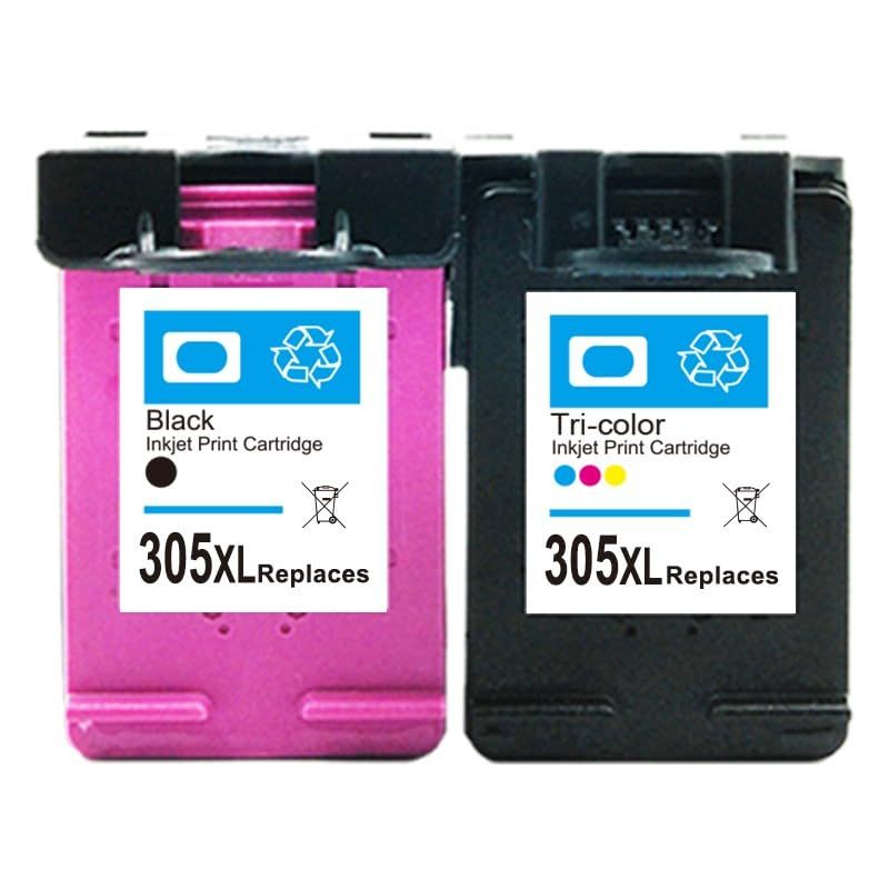 PYXISTIFY 305XL Ink Cartridges Replacement for HP 305 Ink Cartridges Black & Colour 305 XL for HP DeskJet