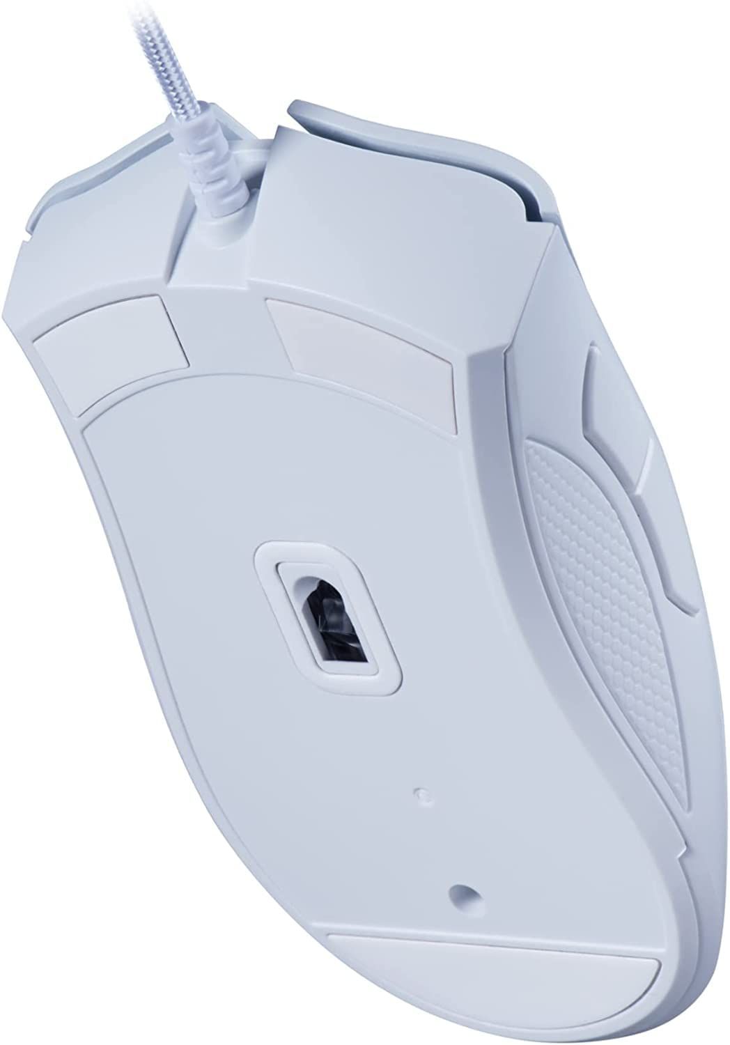 RazerDeathAdder Essential Gaming Mouse: 6400 DPI Optical Sensor - 5 Programmable Buttons - White