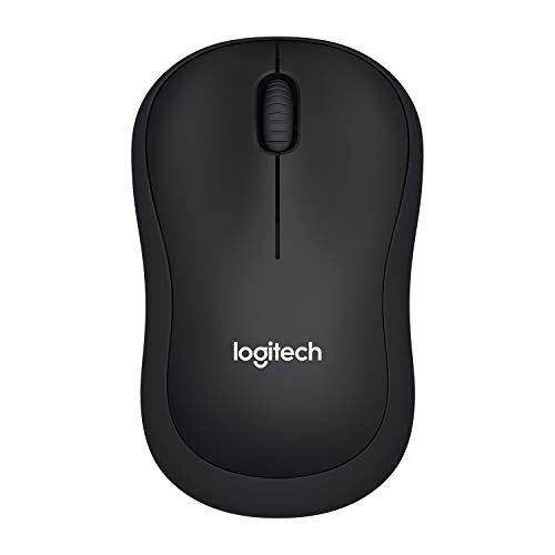 Logitech B220 SILENT Wireless Mouse, 2.4 GHz with USB Receiver, 1000 DPI Optical Tracking, 18-Month Battery