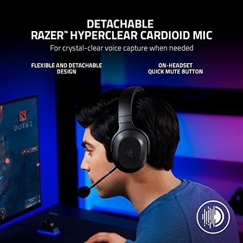 Razer Barracuda X - Wireless Multi-platform Gaming and Mobile Headset (SmartSwitch Dual Wireless, Ergonomic Design)