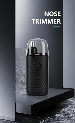 PYXISTIFY Painless Nose Hair Trimmer for Men and Women, Waterproof USB Rechargeable Ear and Nose Hair Trimmer
