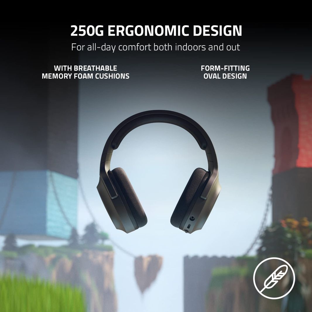 Razer Barracuda X - Wireless Multi-platform Gaming and Mobile Headset (SmartSwitch Dual Wireless, Ergonomic Design)