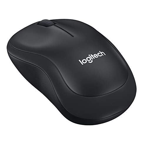 Logitech B220 SILENT Wireless Mouse, 2.4 GHz with USB Receiver, 1000 DPI Optical Tracking, 18-Month Battery