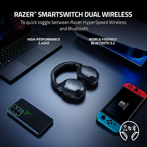 Razer Barracuda X - Wireless Multi-platform Gaming and Mobile Headset (SmartSwitch Dual Wireless, Ergonomic Design)