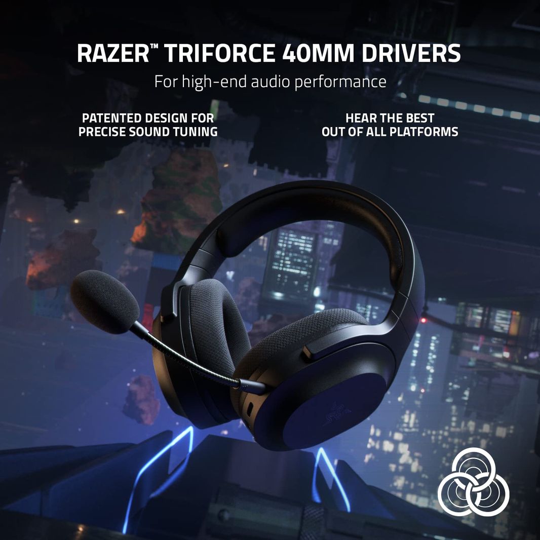 Razer Barracuda X - Wireless Multi-platform Gaming and Mobile Headset (SmartSwitch Dual Wireless, Ergonomic Design)