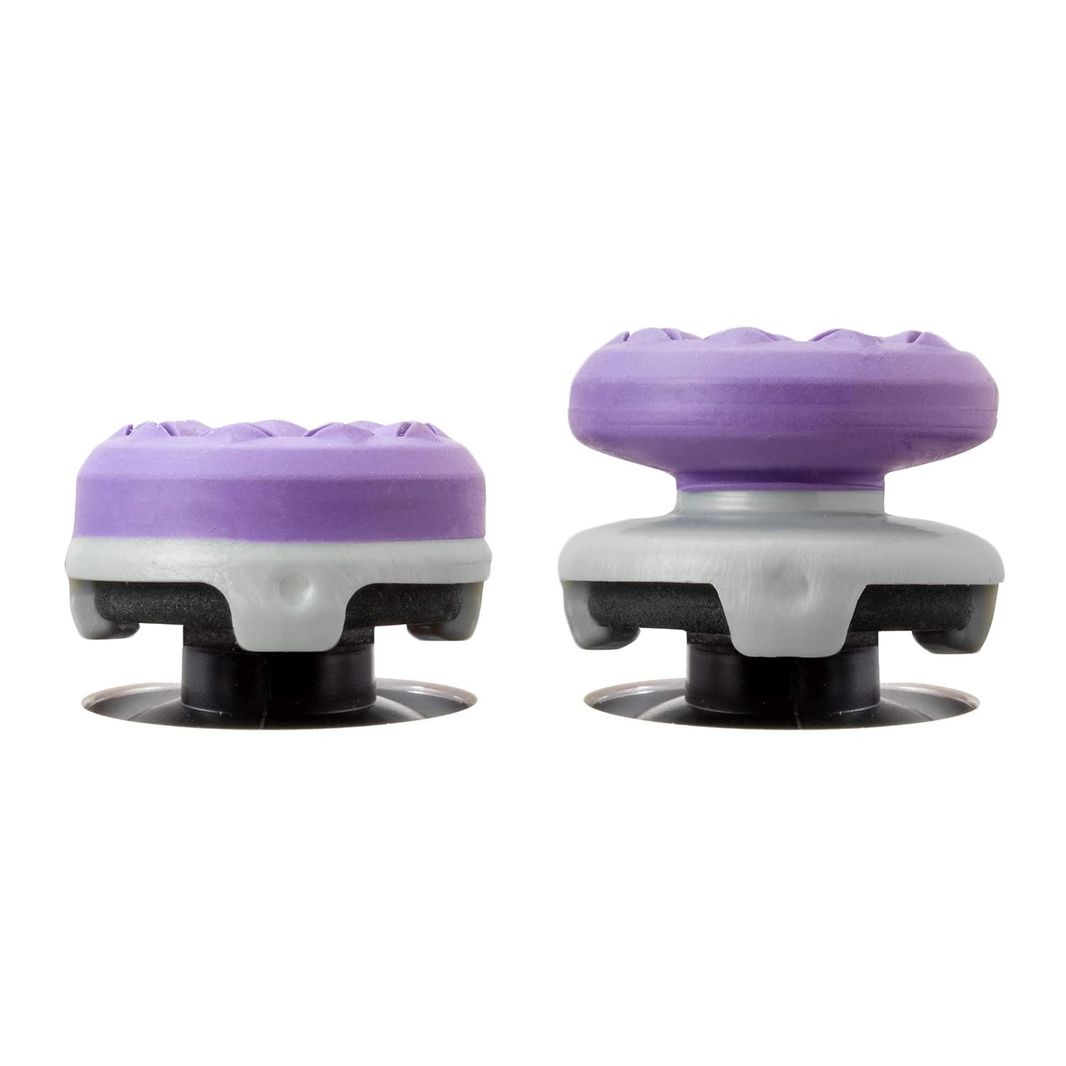 KontrolFreek FPS Freek Galaxy Purple for Play Station 4 and 5 | Performance Thumbsticks | 1 High-Rise, 1 Mid-Rise | Purple