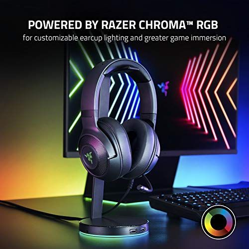 Razer Kraken V3 X Gaming Headset: 7.1 Surround Sound - Triforce 40mm Drivers - HyperClear Bendable Cardioid Mic