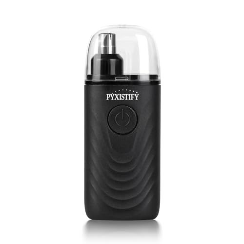 PYXISTIFY Painless Nose Hair Trimmer for Men and Women, Waterproof USB Rechargeable Ear and Nose Hair Trimmer