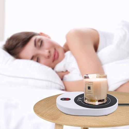 PYXISTIFY Coffee Mug Warmer – Electric Coaster with 5 Temp Gears up to 203 ℉ (95 ℃) – 12 hrs Auto Shutoff