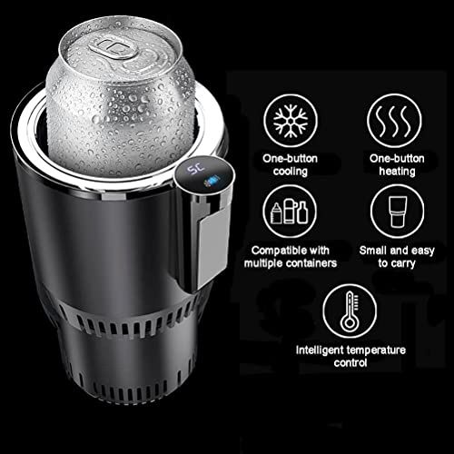 PYXISTIFY Smart 2-in-1 Car Drinks Warmer & Cooler | Freeze your cold drinks | Portable Mug Holder for Coffee
