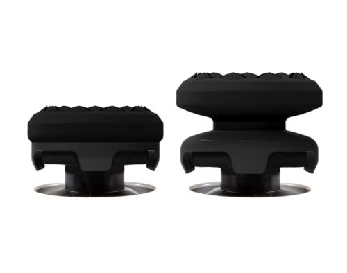 KontrolFreek FPS Freek Galaxy Black for Play Station 4 and 5 | Performance Thumbsticks | 1 High-Rise, 1 Mid-Rise | Black
