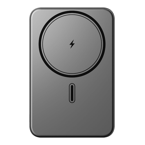 PYXISTIFY 10,000mAh Magnetic Power Bank with 15W Wireless Charging | 25W PD Fast Charging USB-C (Input & Output)